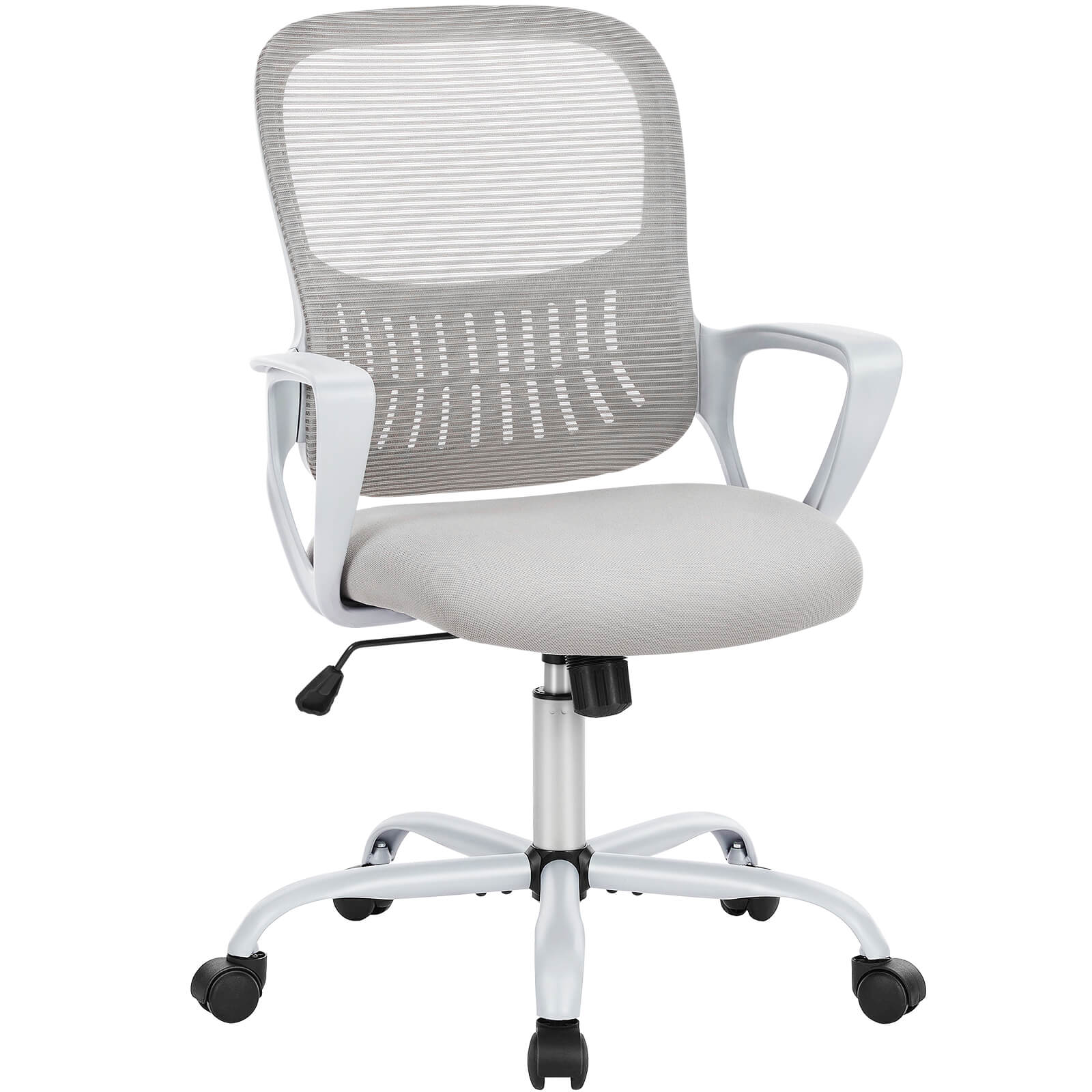 Ergonomische Home Mesh Office Schreibtischstühle mit Flip up Armlehnen, Lendenwirbelstütze