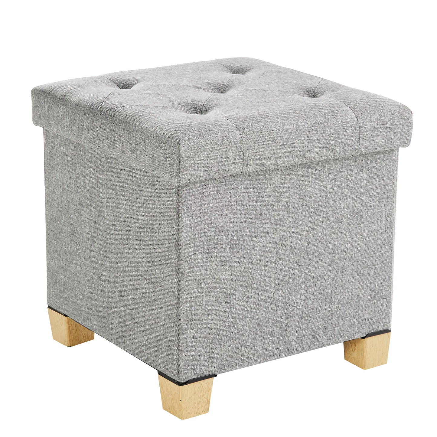 Sweetcrispy Sitzhocker mit 27 Liter Stauraum für Wohnzimmer