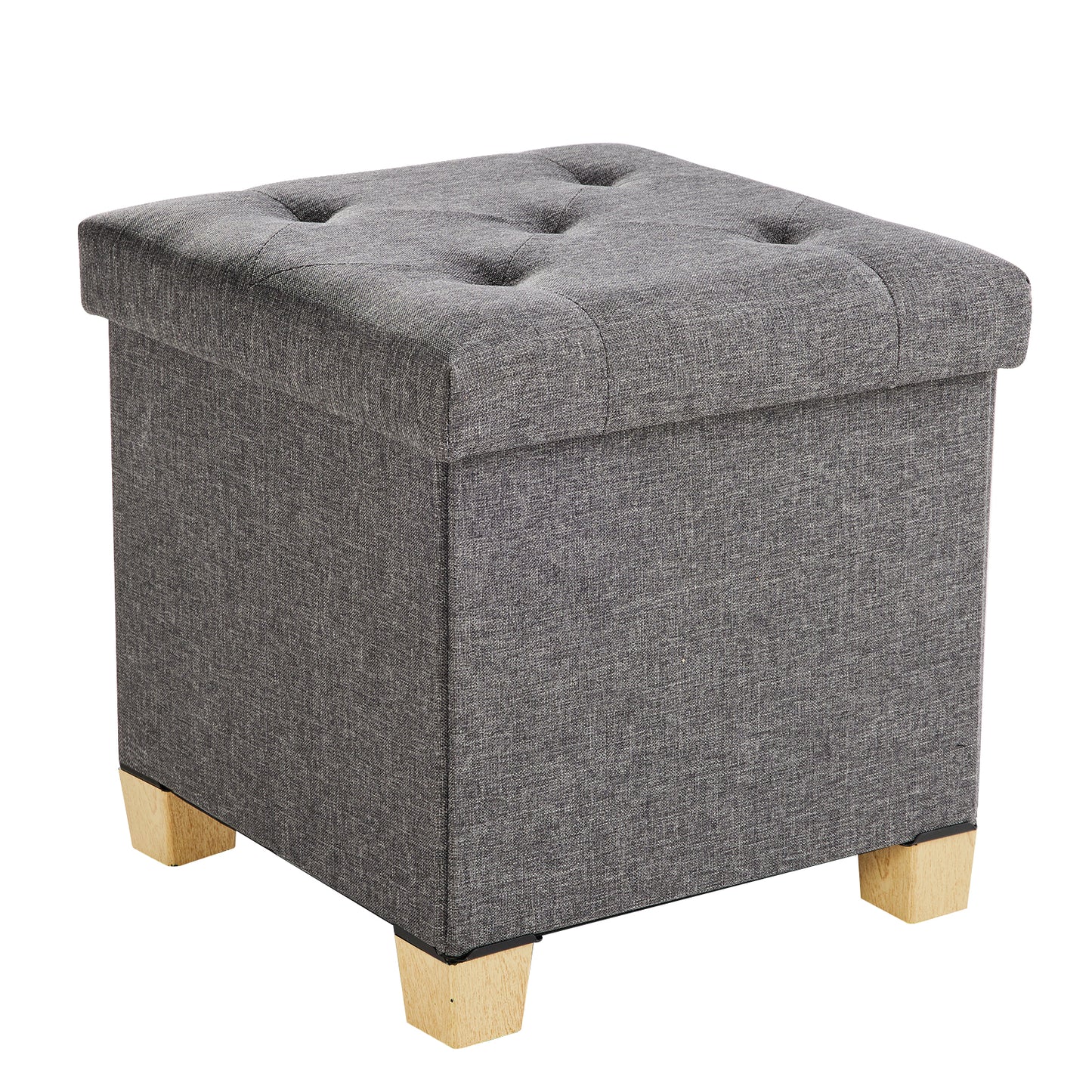 Sweetcrispy Sitzhocker mit 27 Liter Stauraum für Wohnzimmer