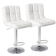Sweetcrispy gepolsterte drehbare Barhocker (2er-Set) für Küche und Bartisch