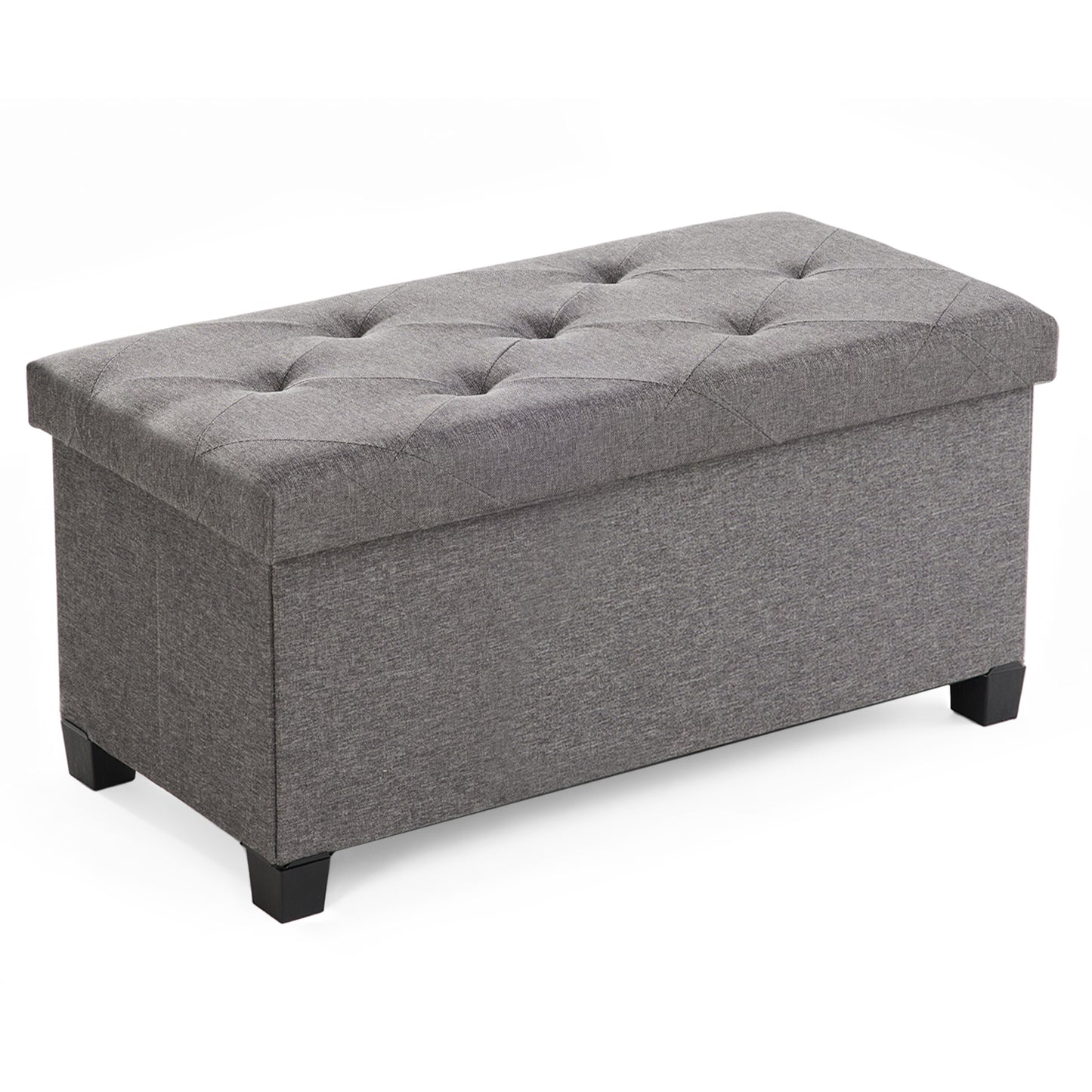 Sweetcrispy Sitzbank mit 110 Liter Stauraum und abnehmbarer Trennwand