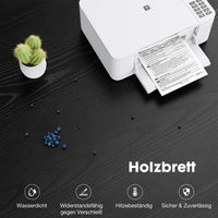 Sweetcrispy mobiler Aktenschrank mit 3 Schubladen und Rollen für Büro