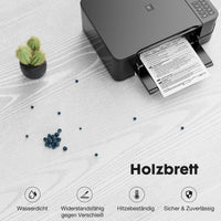 Sweetcrispy mobiler Aktenschrank mit 3 Schubladen und Rollen für Büro