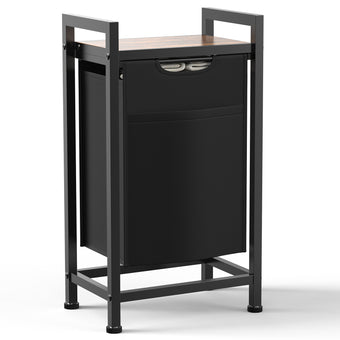 compare product Sweetcrispy Wäschekorb mit Ablage, mehreren abnehmbaren Taschen & Rollen für Zuhause