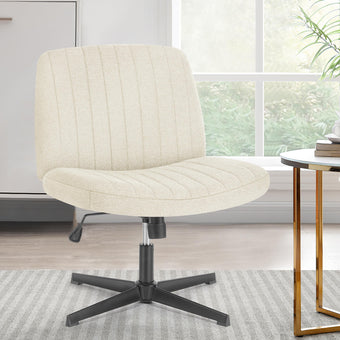 compare product Sweetcrispy ergonomischer höhenverstellbarer Drehstuhl mit Rollen für Büro